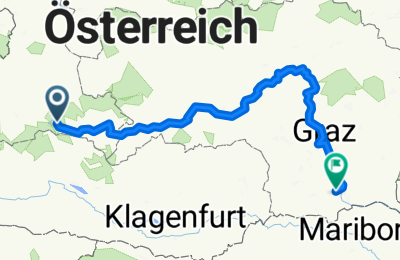 Route in der Bikemap App öffnen