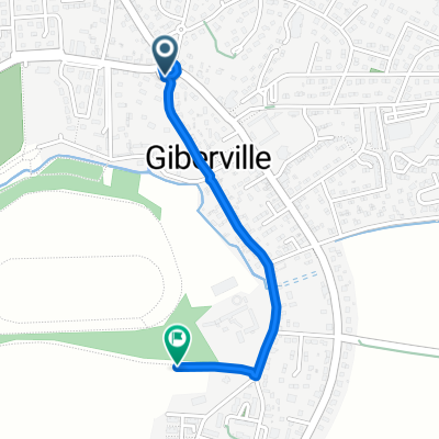 Relaxed route in Giberville