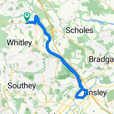 6 Hunshelf Road, Sheffield to 6 Hunshelf Road, Sheffield