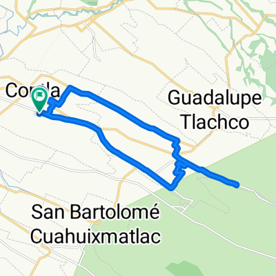 Paseo lento en Contla