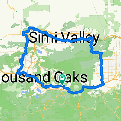 Santa Suzana Mtn's loop