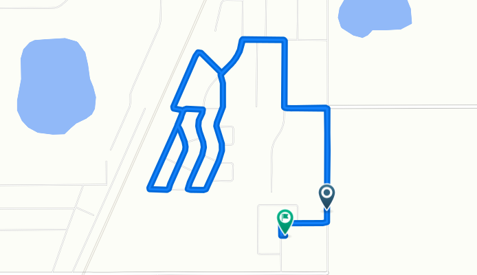 Restful route in Amarillo