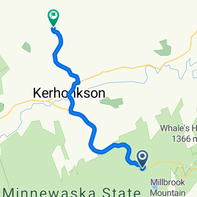 Sporty route in Woodstock