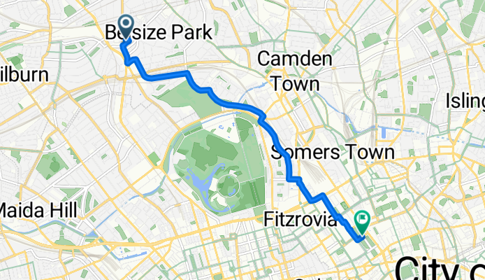 Tavi to Russell square