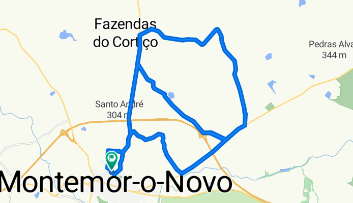 Rota rápida em Montemor-o-Novo