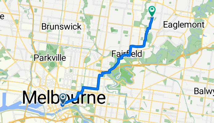 Steady ride in Ivanhoe