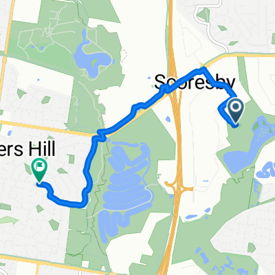 1280 Ferntree Gully Road, Scoresby to 70 Grandview Road, Wheelers Hill