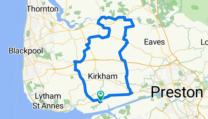 50km around the countryside