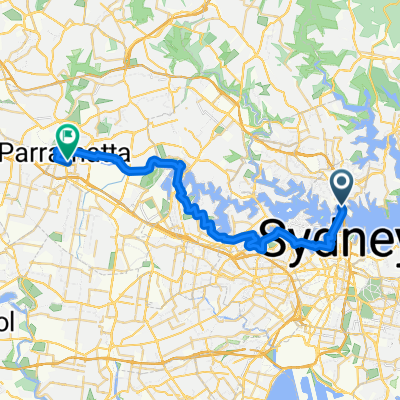 Milson's Point to Parramatta