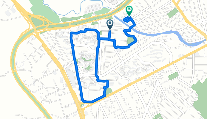 Steady ride in Hoseynabad