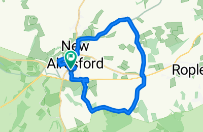 Route in der Bikemap App öffnen
