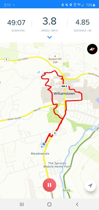 Adams Road 90, Williamstown to Adams Road 90, Williamstown