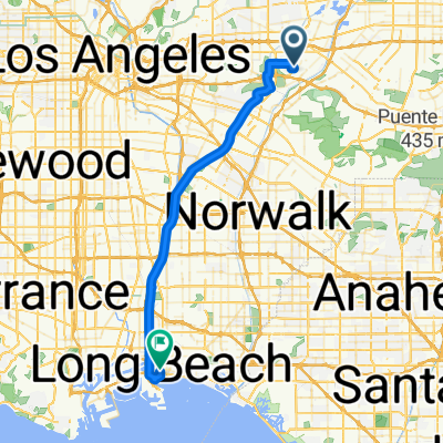 Blistering ride in Long Beach