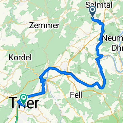 Basislager Trier (Salm/Mittelmosel-Tour)