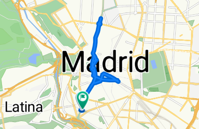 Route in der Bikemap App öffnen