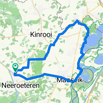 Grens- en Maasroute 30 km