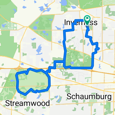 Sporty route in Inverness