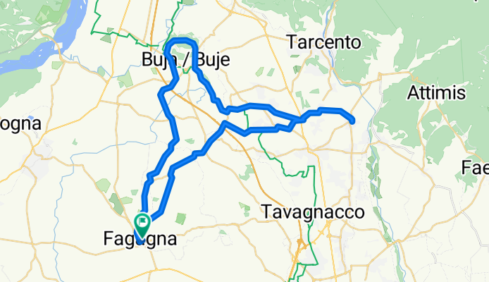 Da Via dei Colli 1, Fagagna a Via dei Colli 1, Fagagna