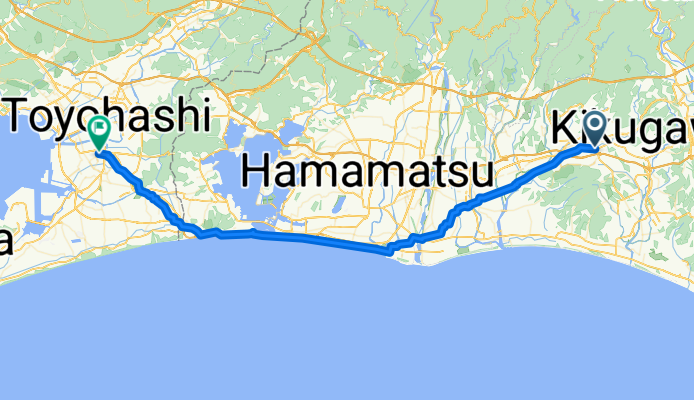 Kakegawa nach 1-chōme, Toyohashi