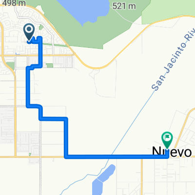 Stallion St, Perris to 21869 Ramona Ave, Nuevo