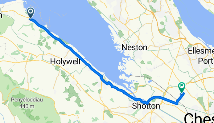 1 Main Road, Holywell to 11 Thomas Wedge Road, Chester