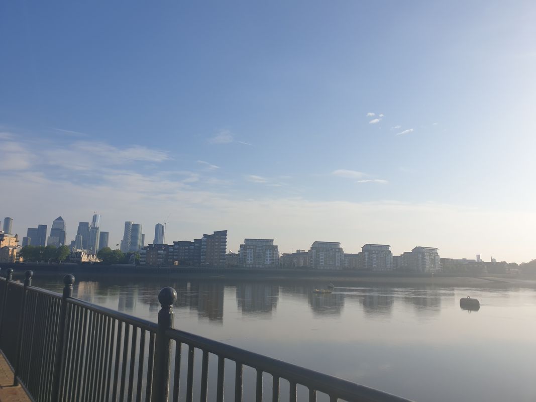 Bermondsey to Greenwich river route