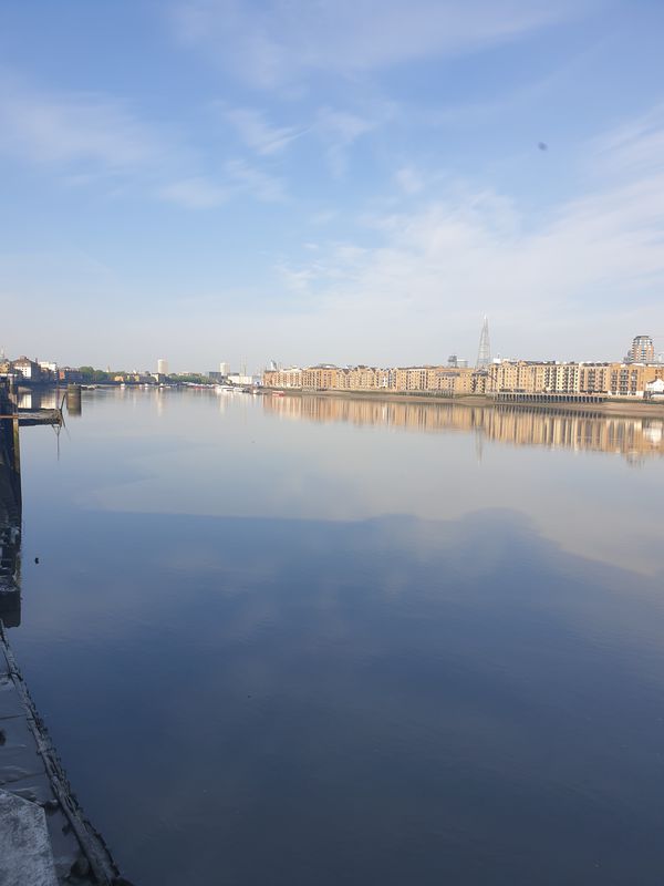 Bermondsey to Greenwich river route