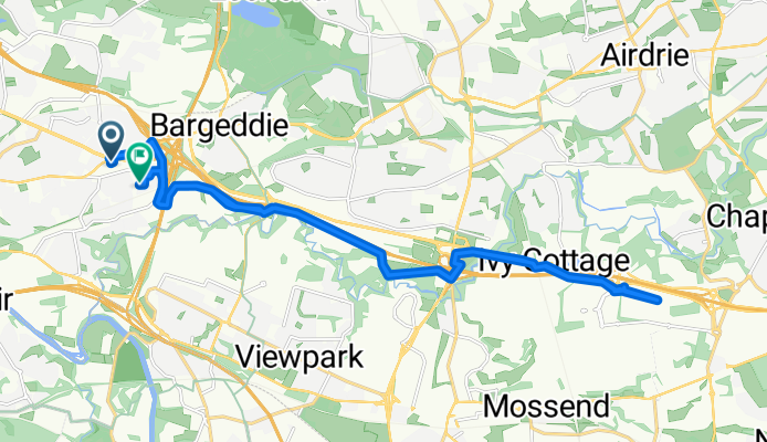 Fast ride in Glasgow