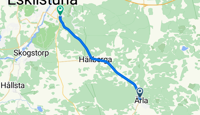 Ärla -&gt; Eskilstuna Banvallen 12K