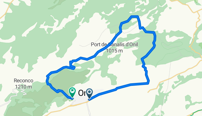 Ruta tranquila en Onil