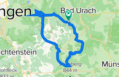 Route in der Bikemap App öffnen