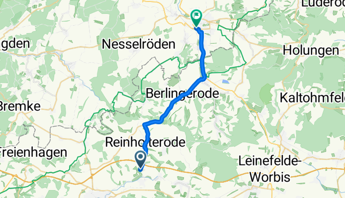 Knackige Fahrt in Duderstadt