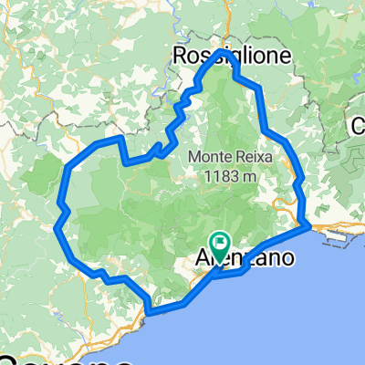 Cogoleto-Rossiglione-Sassello-Varazze-Cogoleto