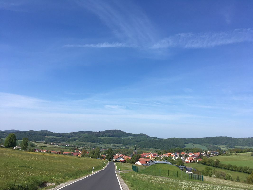 Heute eine schöne Runde durch die Rhön geradelt 🚴🏻‍♀️