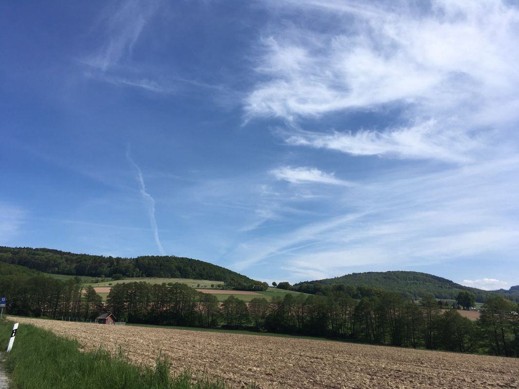Heute eine schöne Runde durch die Rhön geradelt 🚴🏻‍♀️