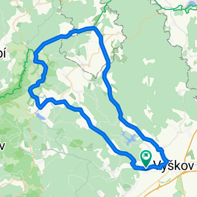 60 km - Drahanská vrchovina
