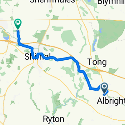 Steady ride in Telford