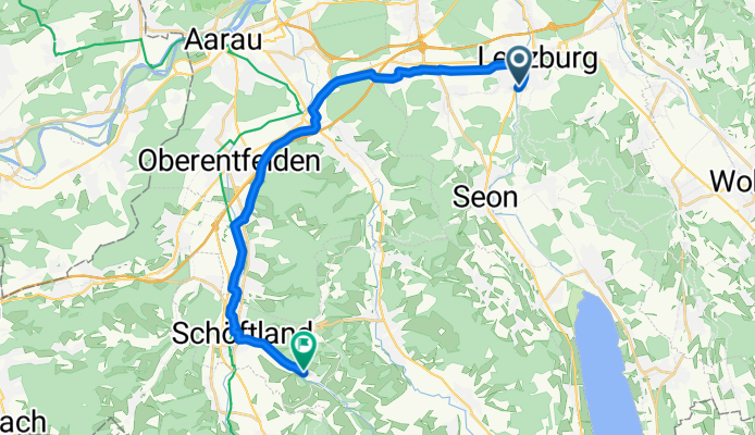 Gemütliche Route in Schlossrued