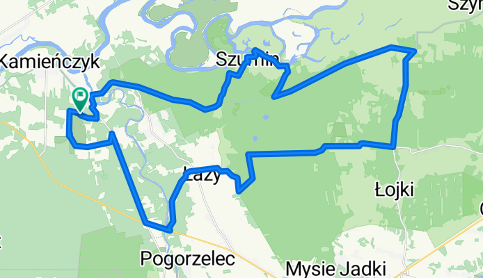 Nadbużański szlak - Brzuza - Kamieńczyk