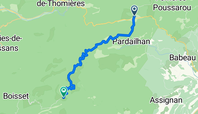 Etape 15– De Rodomouls à Lacan - Itinéraire Sud