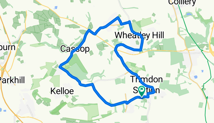 Victoria Terrace 1, Trimdon Colliery to Victoria Terrace 1, Trimdon Colliery