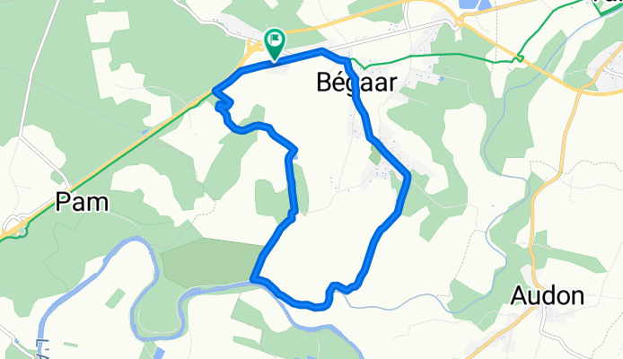 footing De Avenue 124 2107, Bégaar à Avenue 124 2107, Bégaar