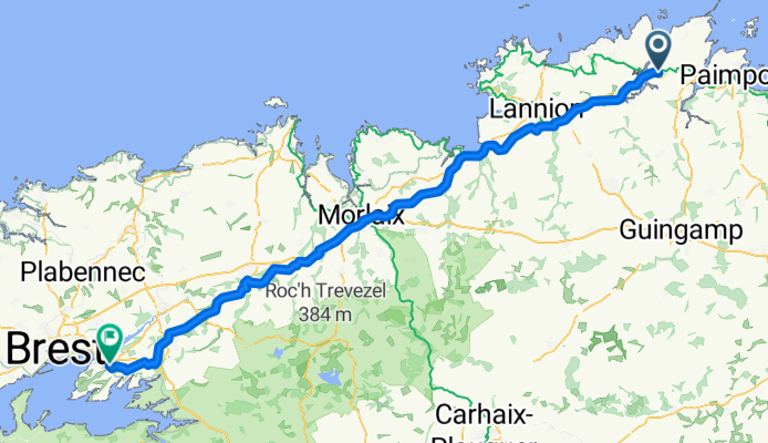 Geplante Radtour im Urlaub