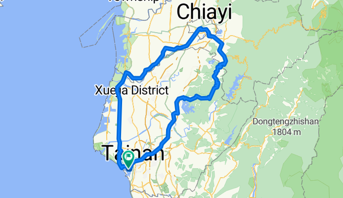 Two-day cycle: Tainan to Chiayi and back
