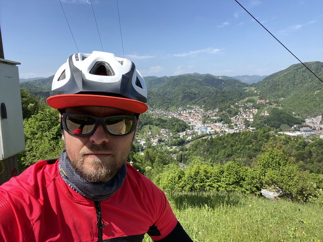 Moderate route in Idrija