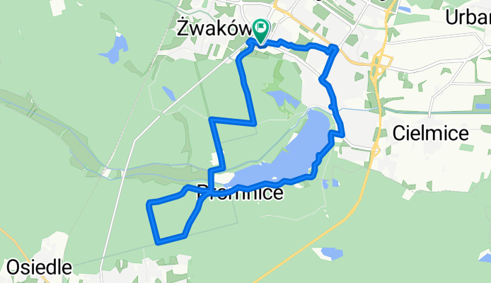 Cielmice Radfahren