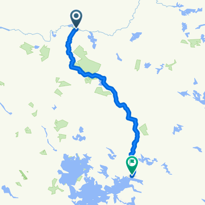 Pappilantie 9, Pudasjärvi to Uurantie 12, Paltamo