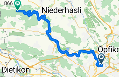 Route in der Bikemap App öffnen