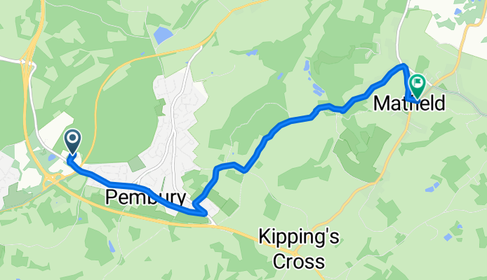 Easy ride in Tonbridge