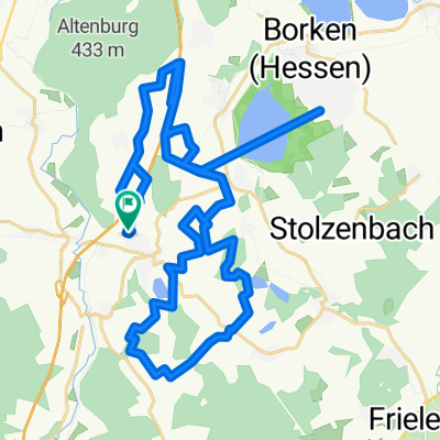 Grüner Weg 21, Neuental nach Hellenweg 11, Neuental